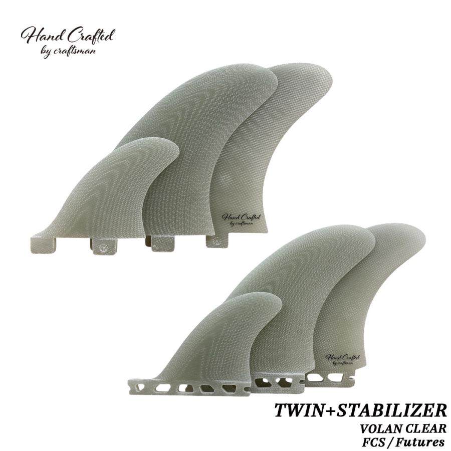 フィン ツインフィン スタビライザー TWIN+STABILIZER FCS / FUTURES