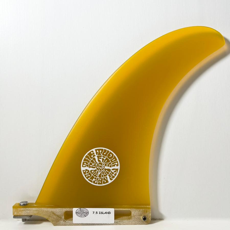 新品未使用シングルフィン7.5インチ トランスルーセント、 スクリュー