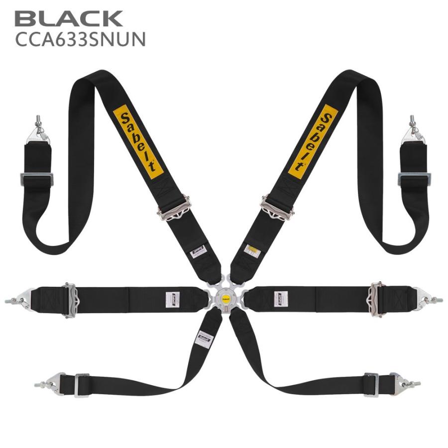 sabelt（サベルト） 6点式シートベルト CCA633UN ツーリングカー用 FIA