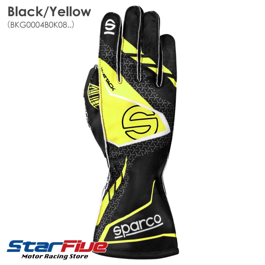 sparco スパルコ レーシンググローブ カート用 K-ATTACK ケーアタック