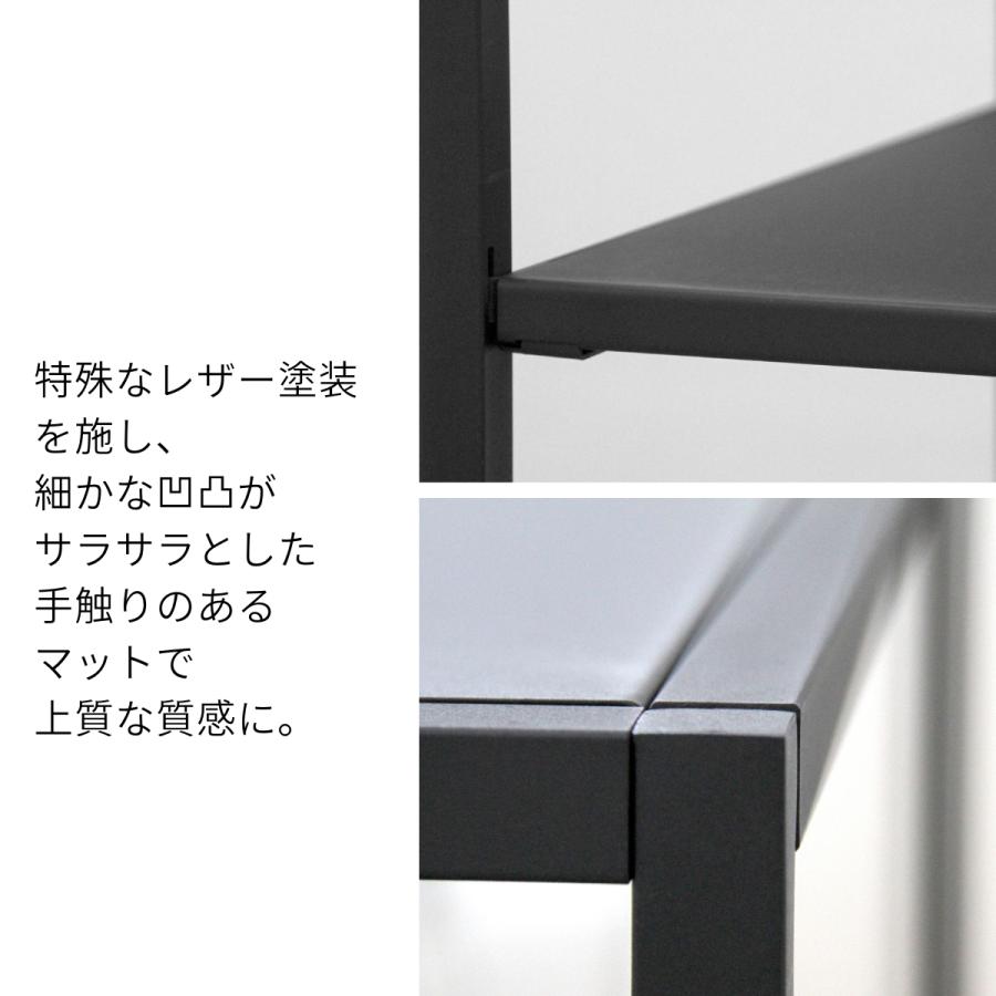 STEEF アイアンシェルフ 高さ105cm 幅50cm 奥行34cm 16‐shelf(イチロク