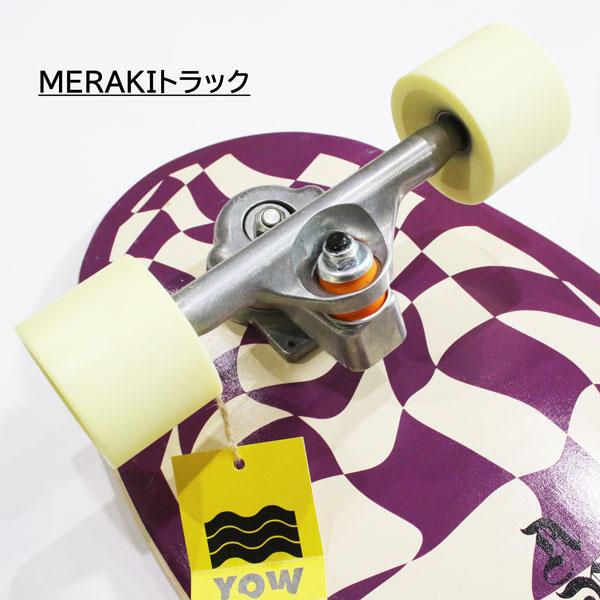 YOW（ヤウ） 【YOW ヤウ】サーフスケート スケートボード コンプリート