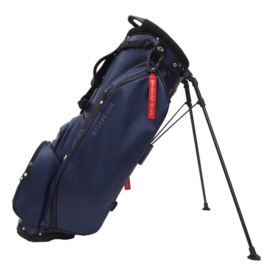 GOLF STAND BAG_PLAIN NAVY / スタンドキャディバッグ プレーン