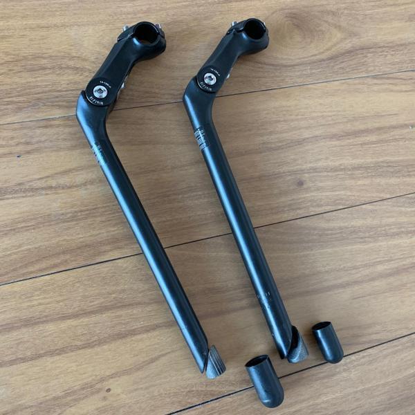 ロードバイクBMX用バイククイルステムエクステンションハンドルバー