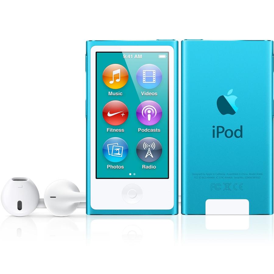 iPod nano Apple アップル アイポッド ナノ 16GB ブルー MD477J/A 第7