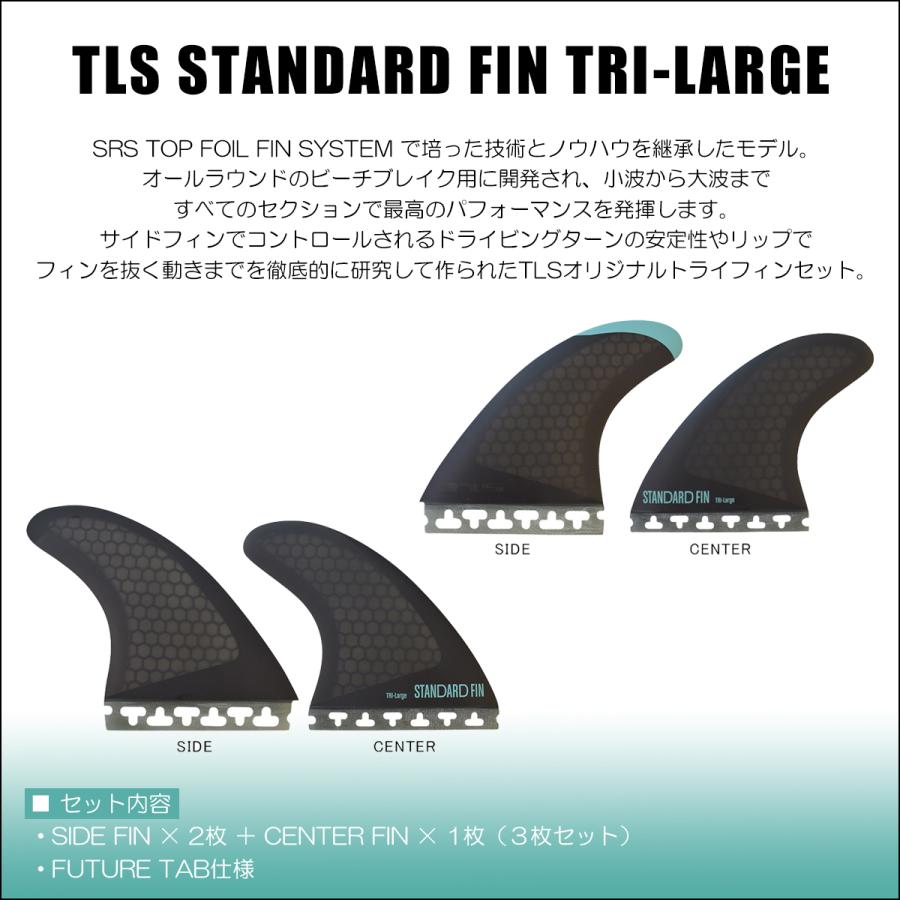 TOOLS 24 フューチャー フィン TLS STANDARD FIN TRI LARGE FUTURE TAB