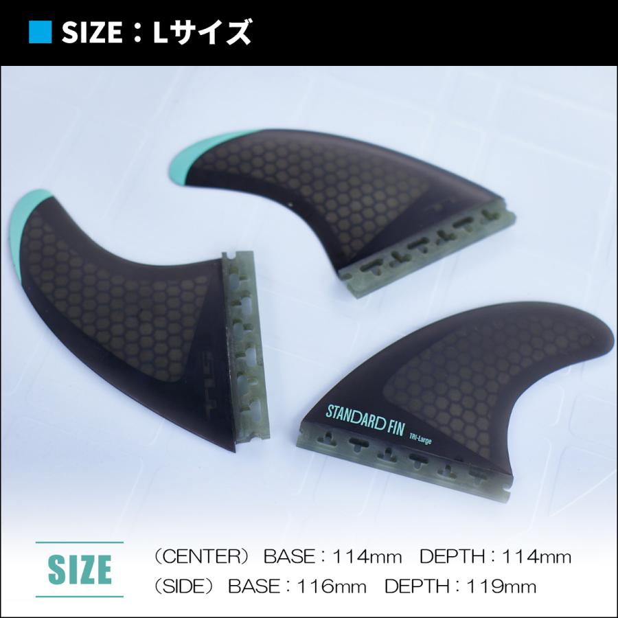 TOOLS 24 フューチャー フィン TLS STANDARD FIN TRI LARGE FUTURE TAB