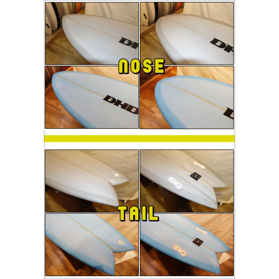 DHD MINI TWIN II ミニツインツー ミニツイン2 FCS2 PU サーフボード