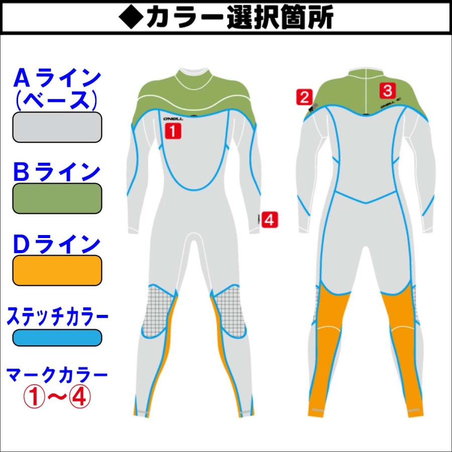 O'NEILL（オニール） 24 O'NEILL シーガル ウェットスーツ ロング