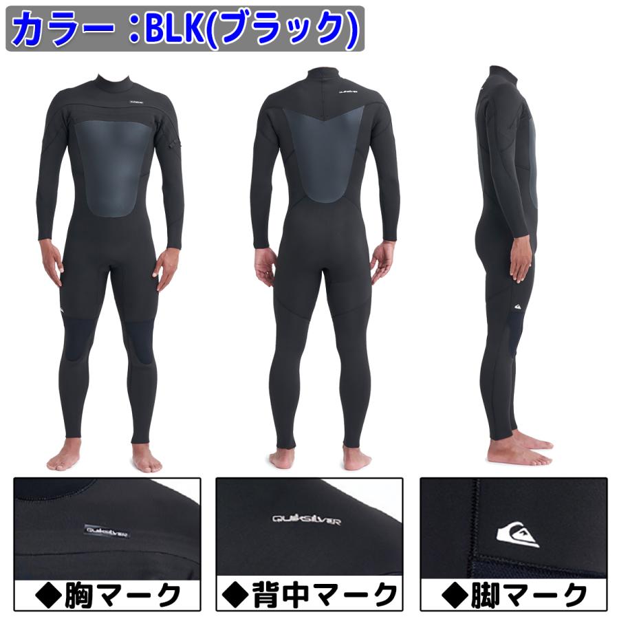 23/24 QUIKSILVER クイックシルバー セミドライ ウェットスーツ ロング