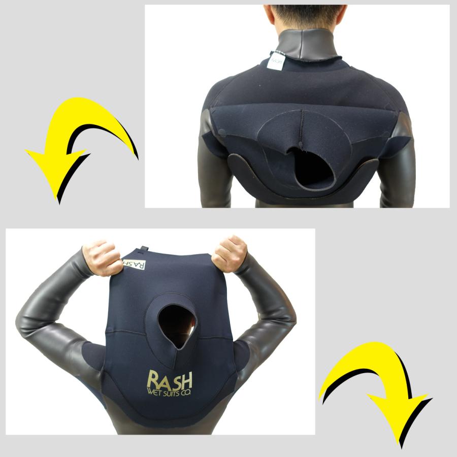 23-24 RASH WET SUITS CO. ラッシュ セミドライ ウェットスーツ