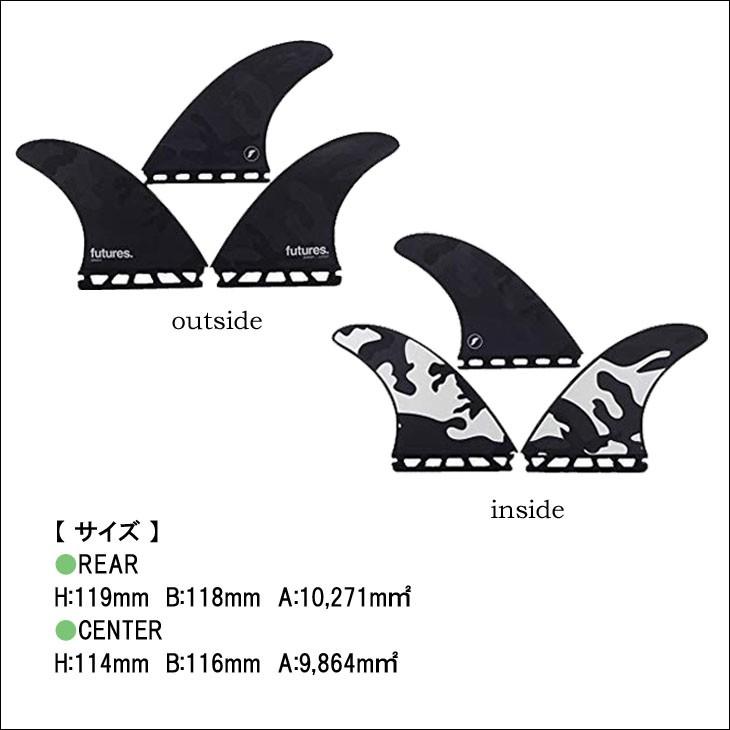 futures.（フューチャー） フィン RTM HEX JORDY L CAMO ジョディー