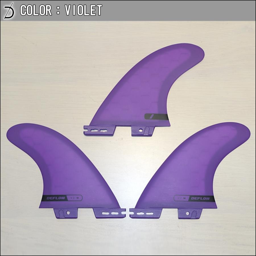 DEFLOW デフロウ FCS2 フィン トライフィン V.2 FIN EVO 3本セット
