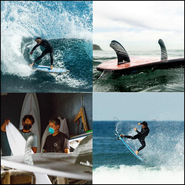 FCS 26 FCS2 フィン TOKORO TRI FINS パフォーマンスコア PC 3本フィン