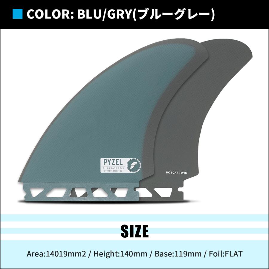 futures.（フューチャー） 23 futures. フィン ツインフィン PYZEL