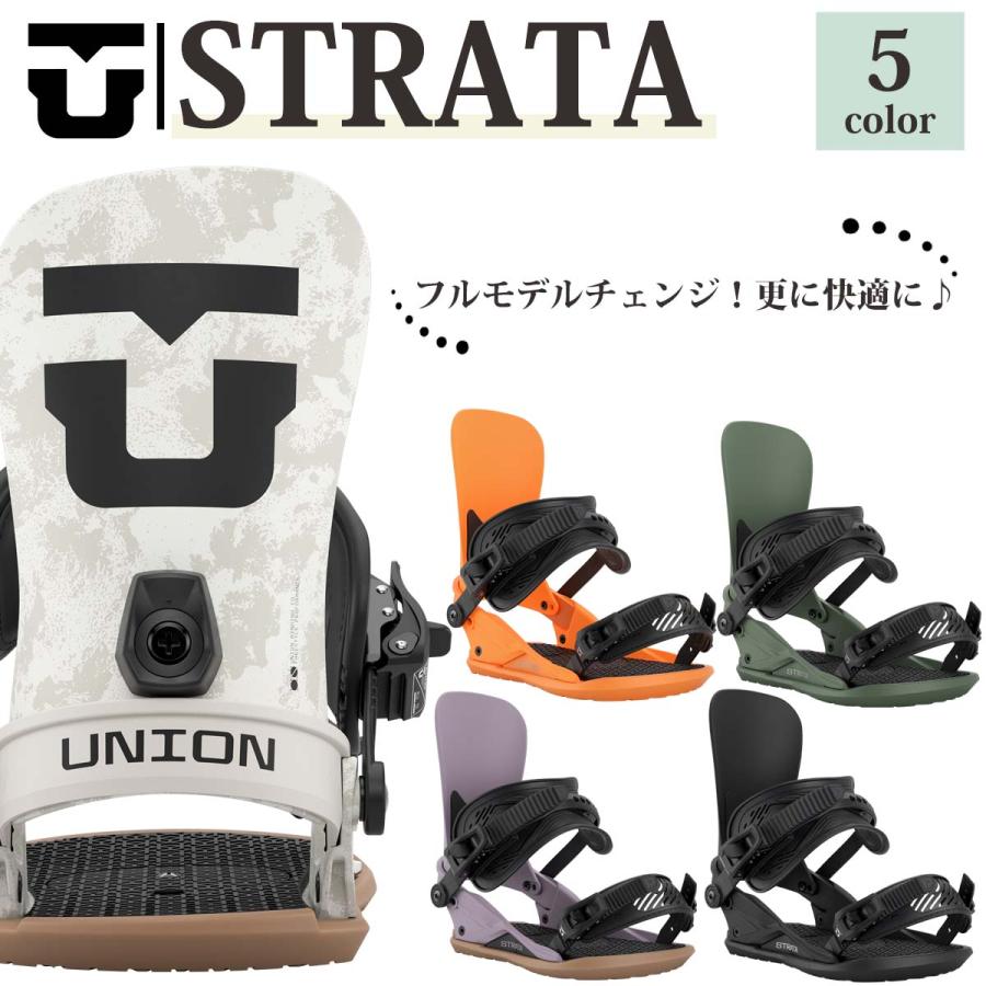 25/26 スノー ビンディング UNION ユニオン ストラタ バインディング