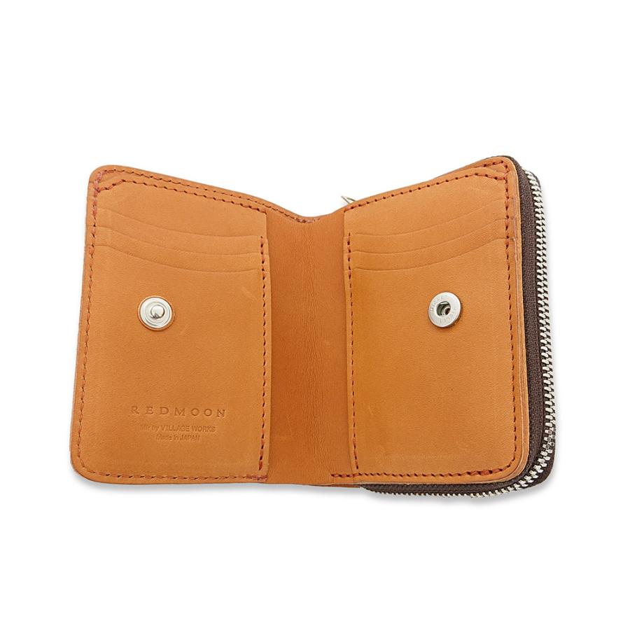 REDMOON（レッドムーン） 財布 二つ折り ZETT コンチョ