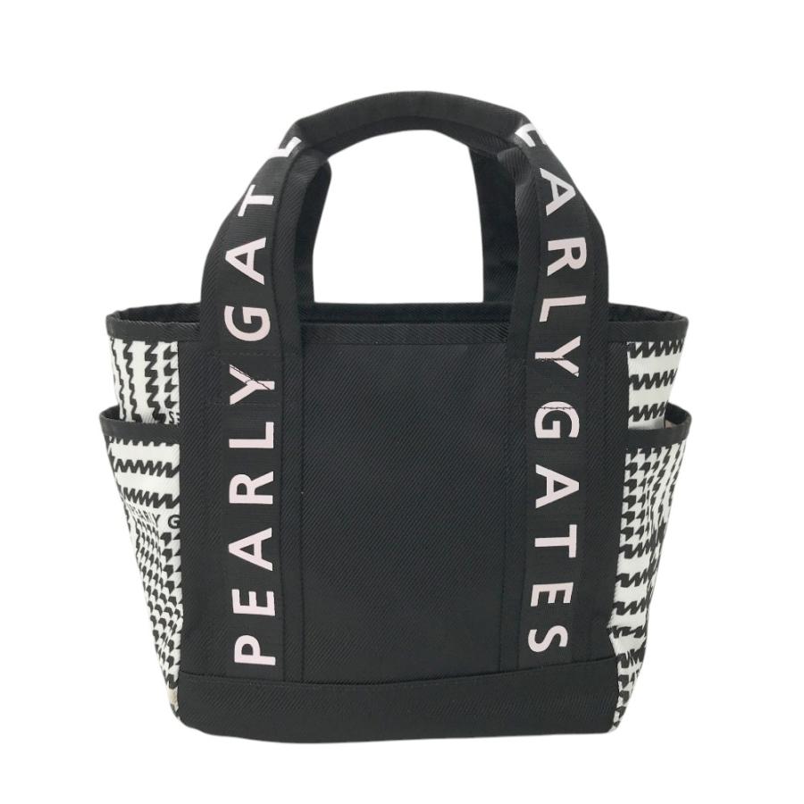 PEARLY GATES パーリーゲイツ カートバッグ 千鳥柄 ブラック系 ゴルフ