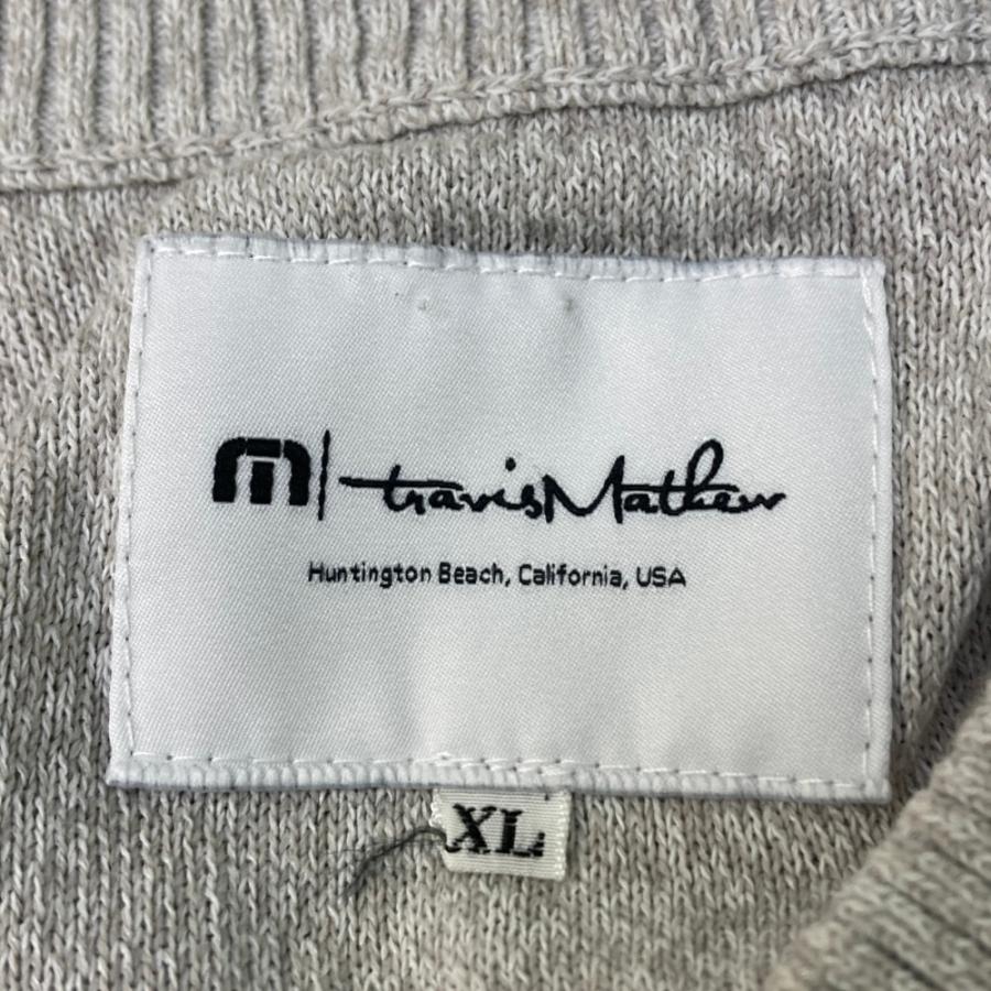 TRAVIS MATHEW トラビスマシュー Vネック ニットセーター ブラック系