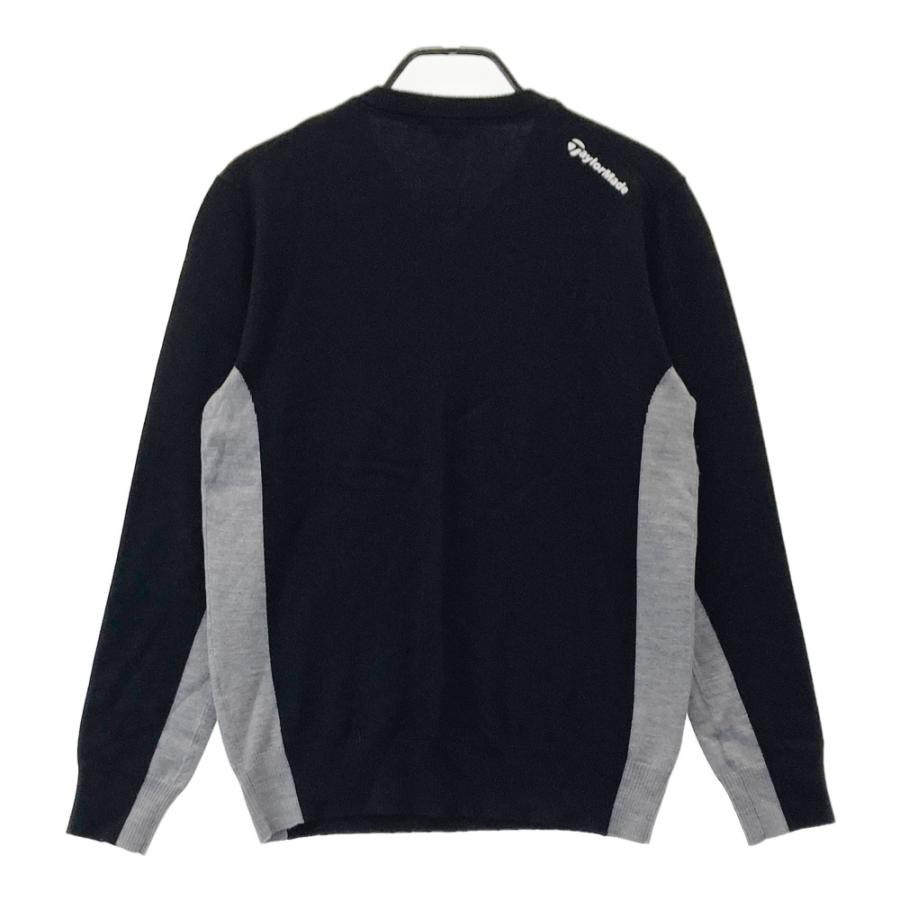 TAYLOR MADE テーラーメイド ニットセーター ブラック系 L ゴルフ