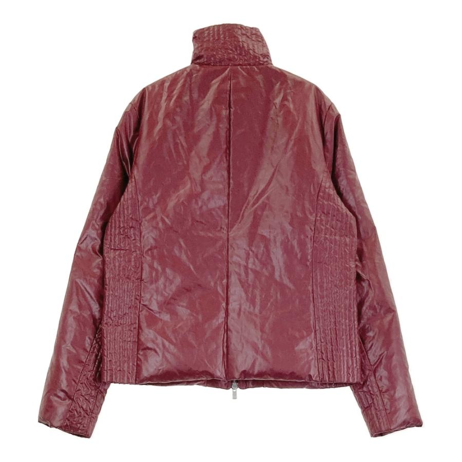 ZOY ゾーイ ダウン ジップジャケット レッド系 40 ゴルフウェア