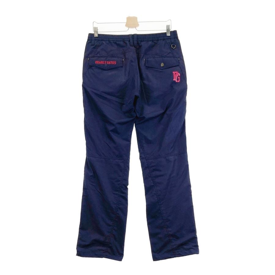 パーリーゲイツ デカロゴ 蓄熱パンツ ゴルフウェア 防風 ドローコード