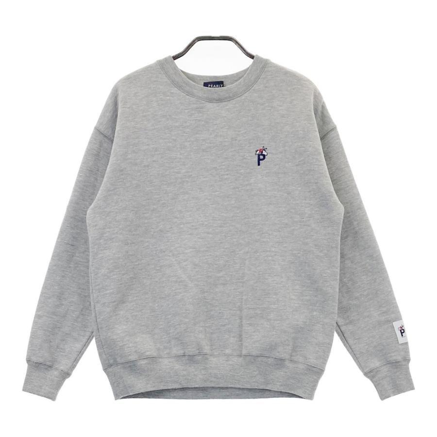 PEARLY GATES パーリーゲイツ ×PEANUTS 裏起毛 スウェットトレーナー