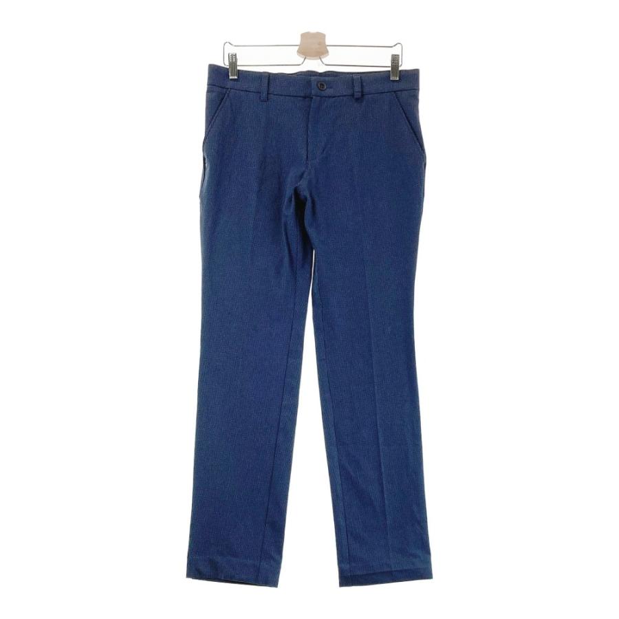 CALLAWAY キャロウェイ ストレッチパンツ 千鳥格子柄 ネイビー系 L