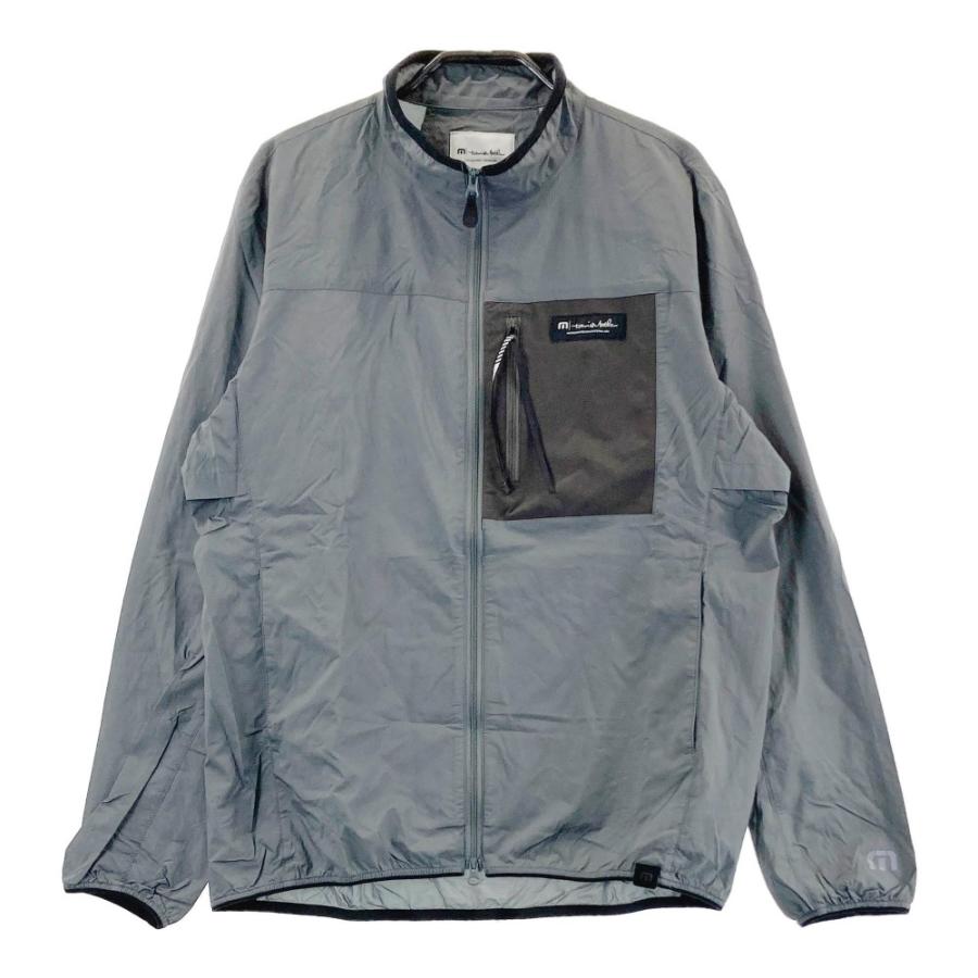TRAVIS MATHEW トラビスマシュー ジップ ナイロンジャケット グレー系
