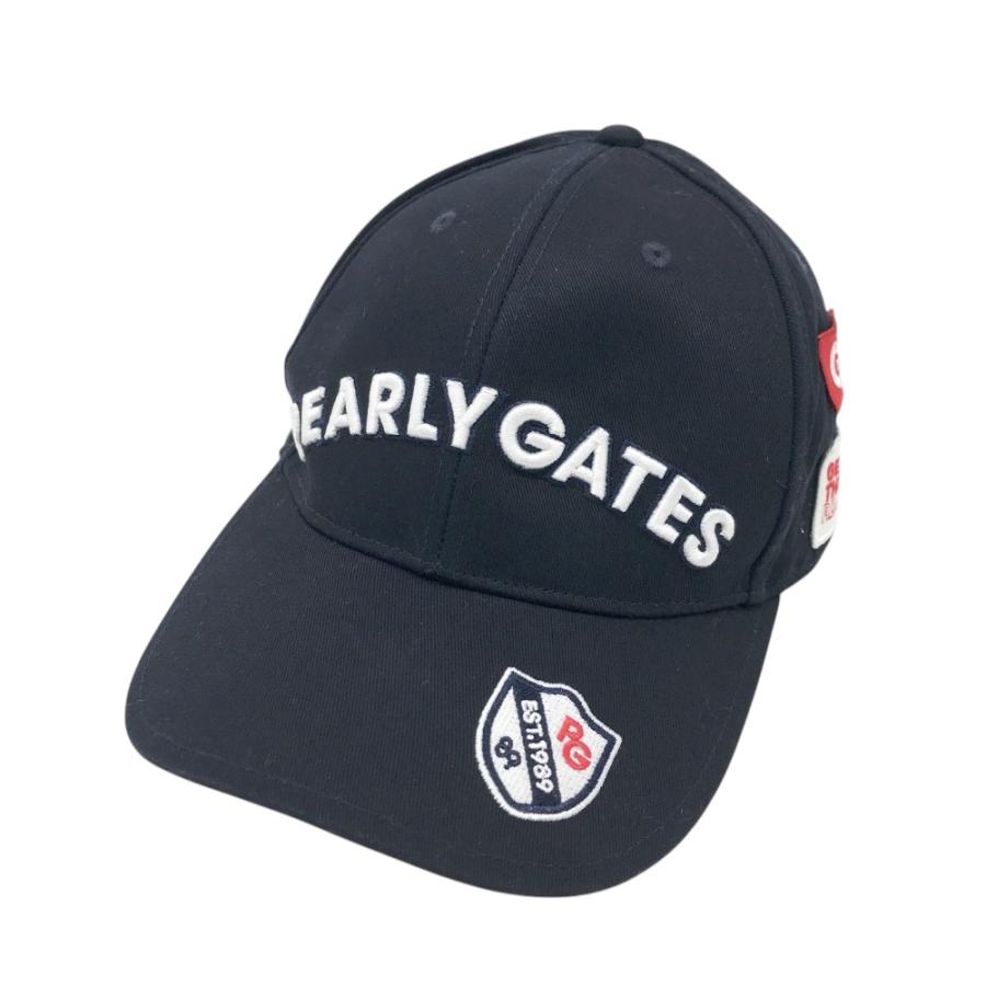 PEARLY GATES パーリーゲイツ キャップ ネイビー系 FR ゴルフウェア