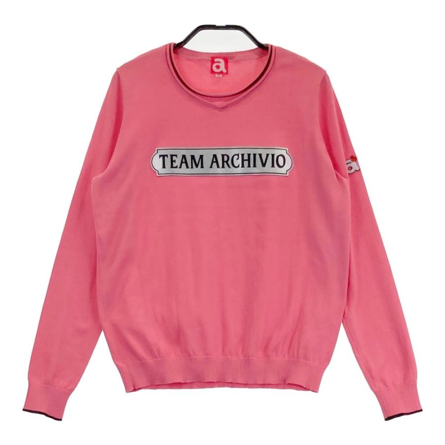 ARCHIVIO アルチビオ ニットセーター ピンク系 36 ゴルフウェア
