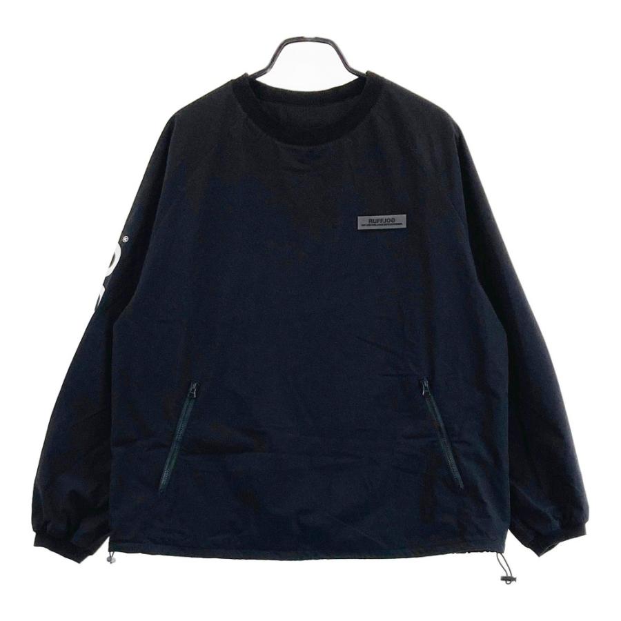 RUFFLOG ラフロッグ 裏メッシュ ナイロンブルゾン ジャケット ブラック