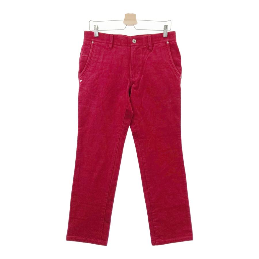 CALLAWAY キャロウェイ ストレッチ ロングパンツ レッド系 M ゴルフ