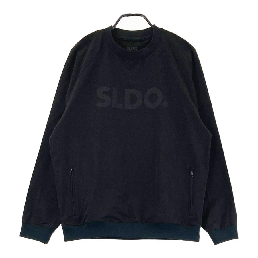 SLDO. エスルド プルオーバー ブラック系 XL ゴルフウェア メンズ