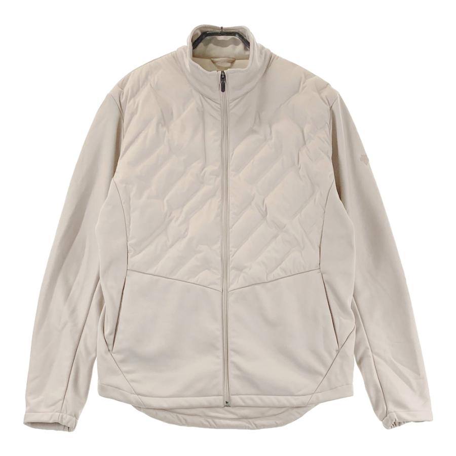 DESCENTE GOLF デサントゴルフ ダウン切替 ジップジャケット ベージュ
