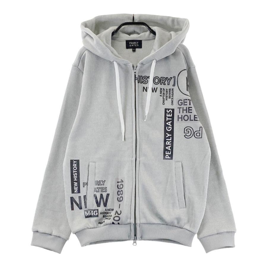 ○☆新品未使用 パーリーゲイツ ジップアップパーカー 2 グレー系 楽天