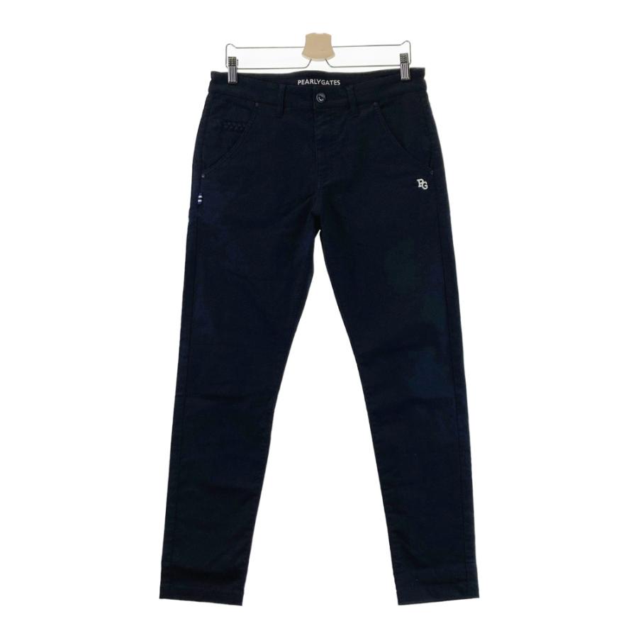 PEARLY GATES パーリーゲイツ ストレッチパンツ ネイビー系 5 ゴルフ