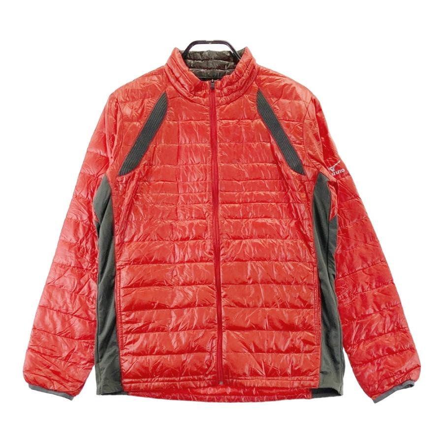 MIZUNO GOLF ミズノゴルフ ダウンジャケット ブレスサーモ レッド系 L