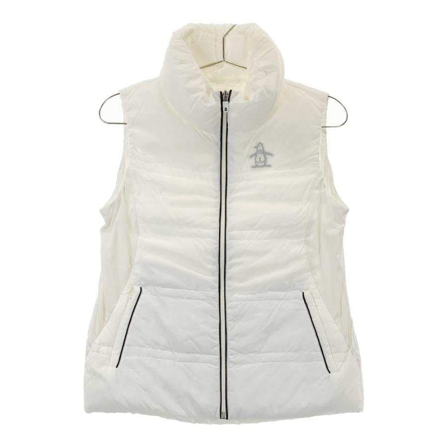 MUNSING WEAR マンシングウェア ダウンベスト ホワイト系 M ゴルフ