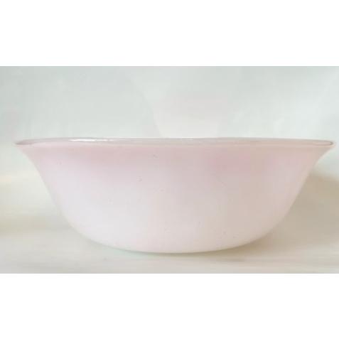 FIRE KING ファイヤーキング サラダボウル ピンクスワール アメリカ製