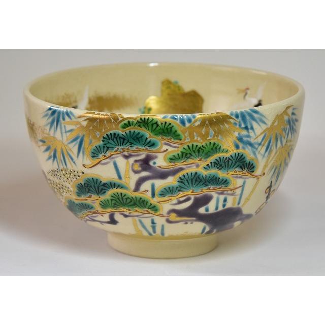 真葛焼 五代宮川香斎 蓬莱山画抹茶茶碗 : すいぎょく園 - 通販 - Yahoo