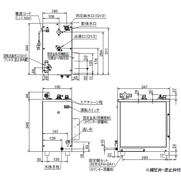 LIXIL（リクシル） LIXIL・INAX 電気温水器 ゆプラス タンク容量12