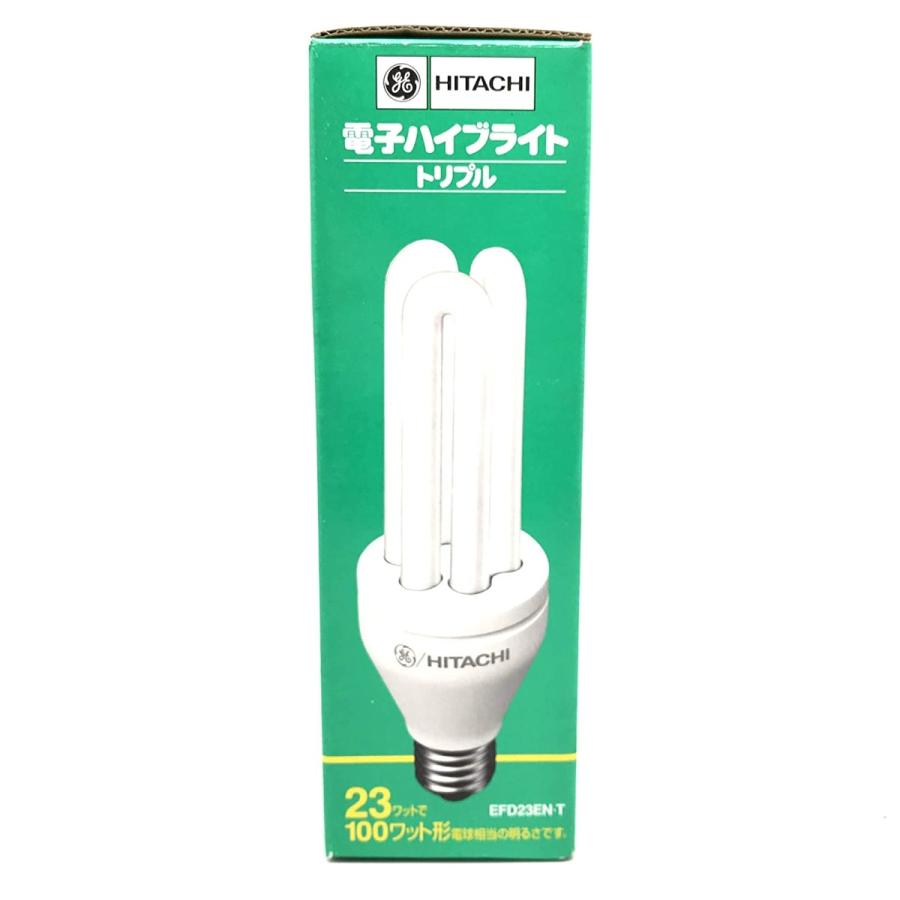 日立（HITACHI） 電球型蛍光灯 電子ハイブライト トリプル 23ワットで