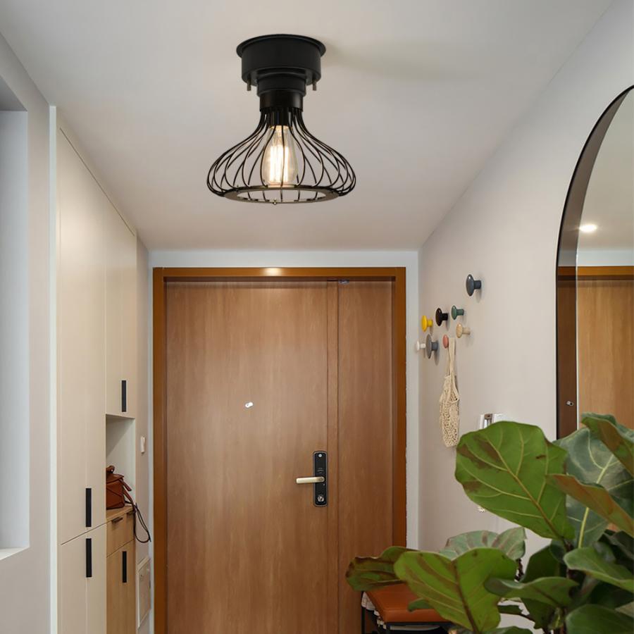 シーリングライト おしゃれ 北欧 かぼちゃ形 E26 引掛けシーリング用