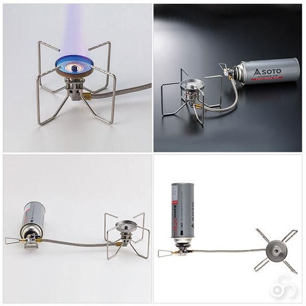 SOTO シングルバーナー CB缶 マイクロレギュレーターストーブ FUSION