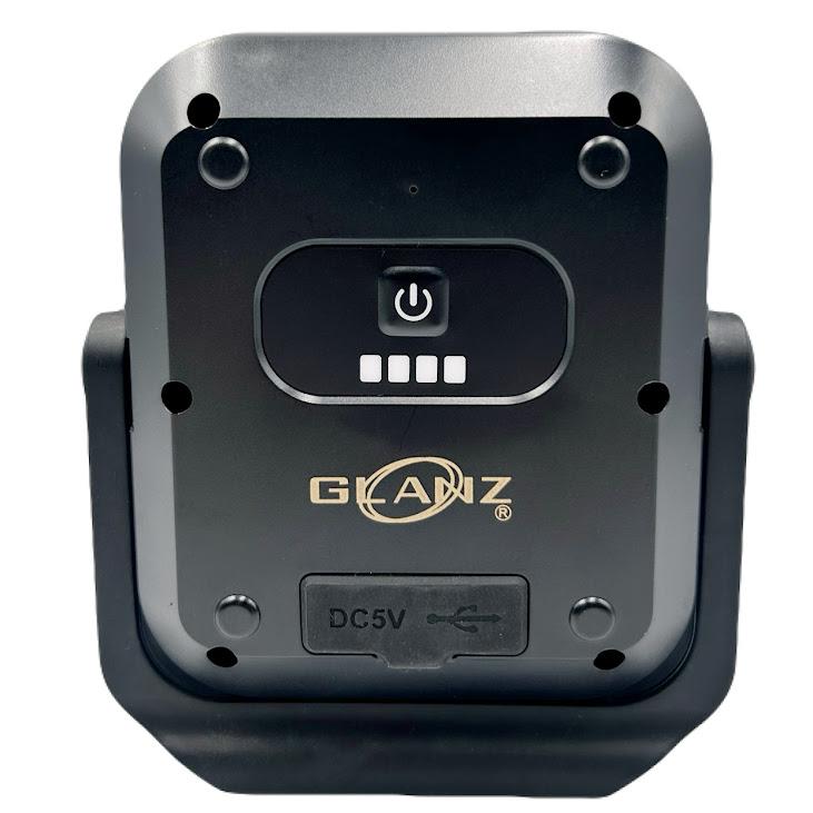 投光器 GLANZ GTR-4000 ワークライト 4000LM 三脚対応 充電式