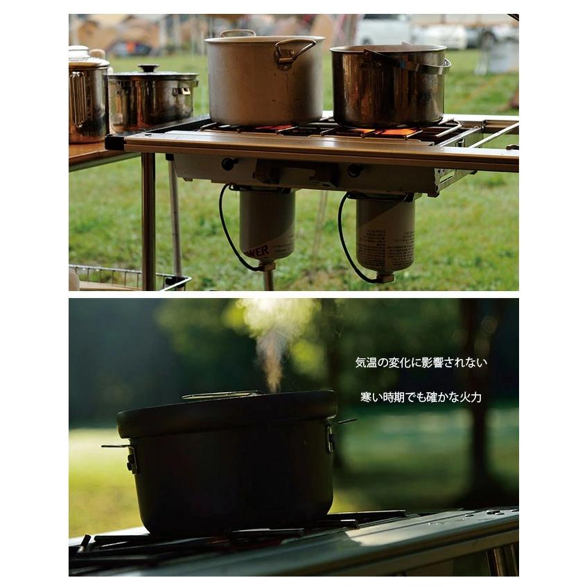 snow peak（スノーピーク） ギガパワーツーバーナー 液出し snow peak