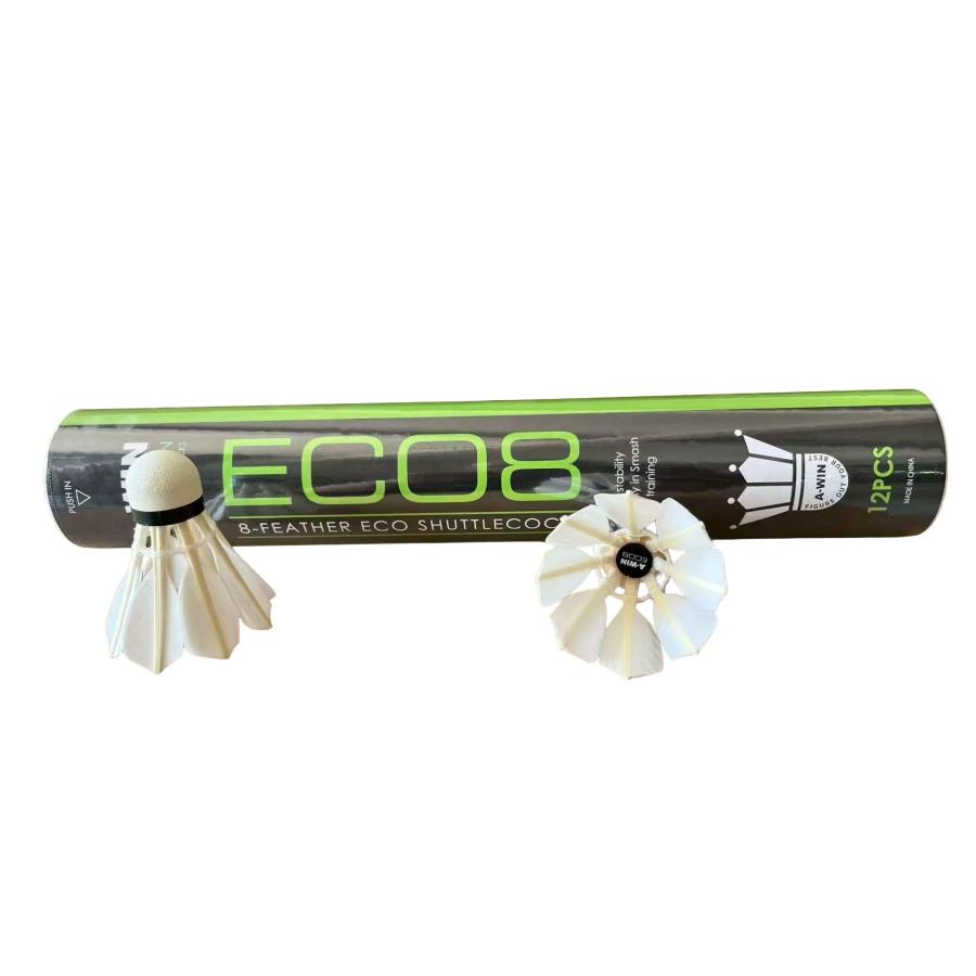 A-WIN ECO8 エコエイト 練習球 8枚羽シャトル バドミントンシャトル