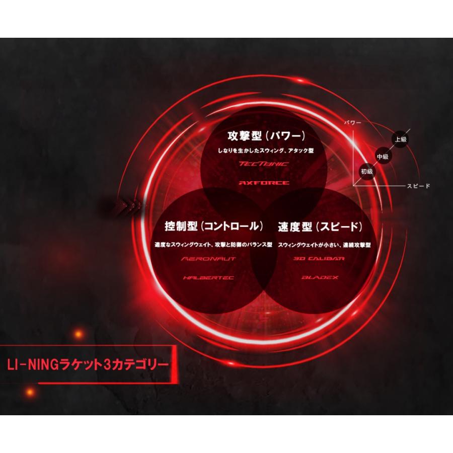 LI-NING LI-NING HAL8000 HALBERTEC 8000 バドミントンラケット