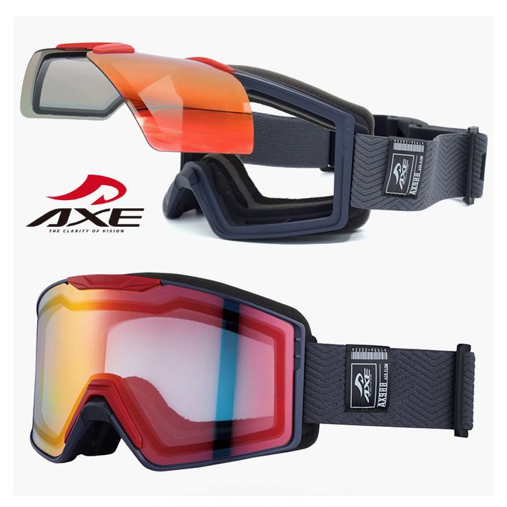 AXE（アックス） スノー ゴーグル AXE ax900 WCM WT ax900-wcm メンズ